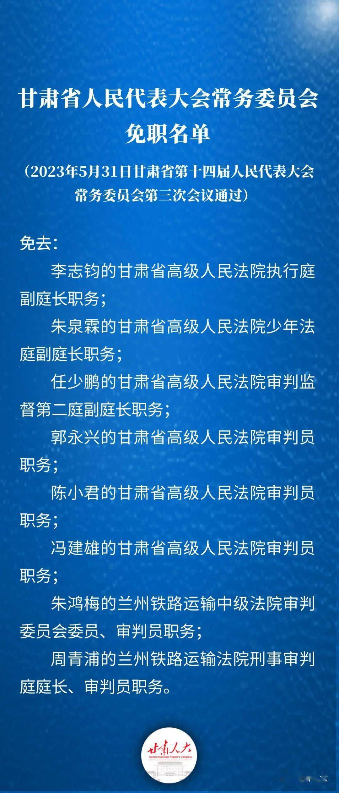 甘肃最新人事调整揭晓：康欣获任新职